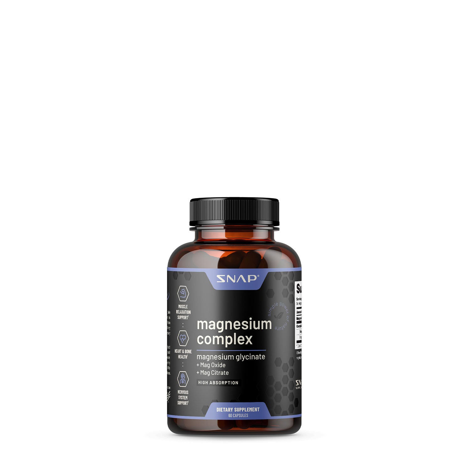 Magnesium Complex 60 Capsules GNC